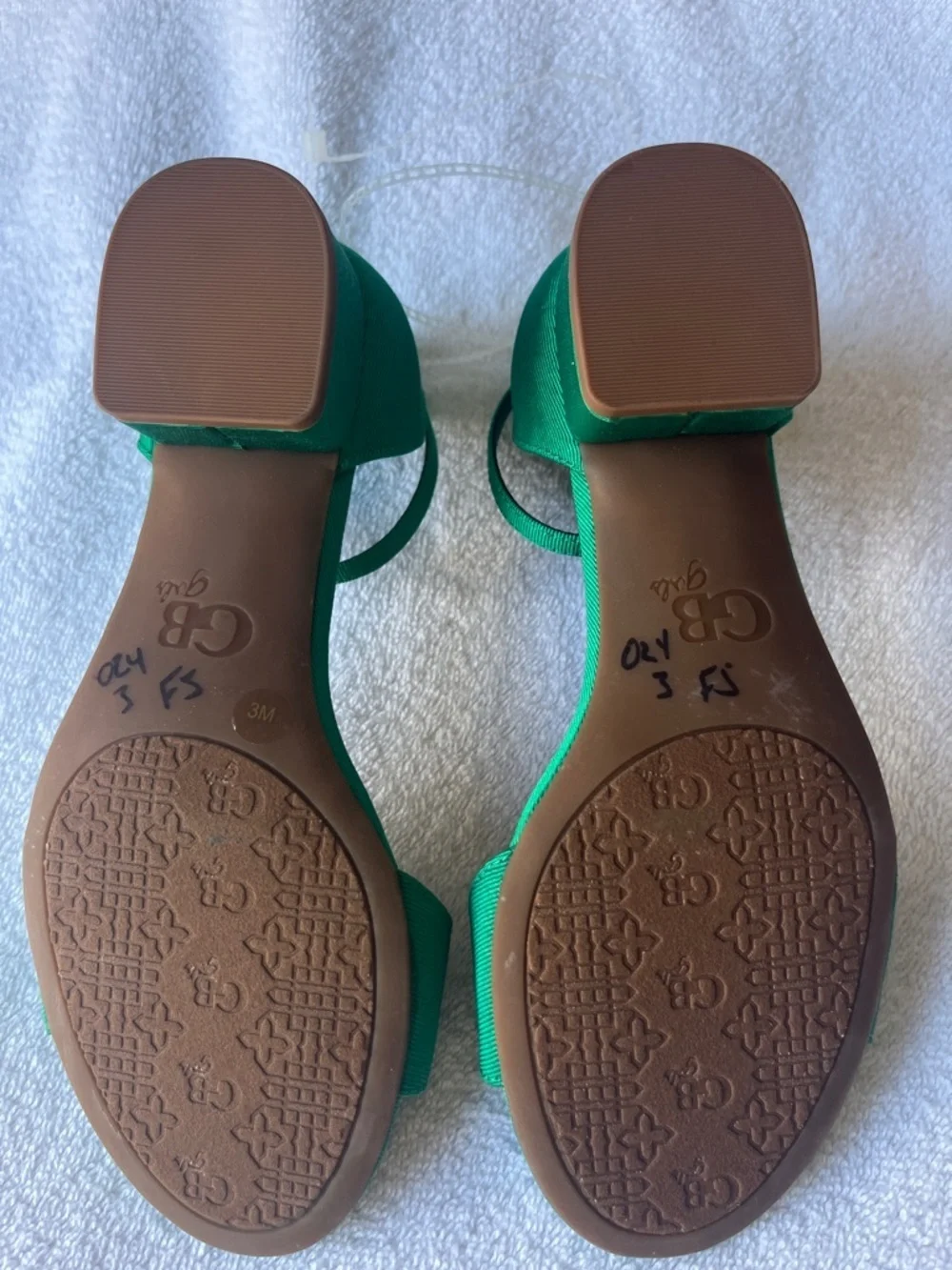 GB girls chic green